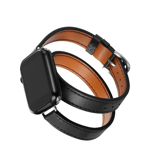 Slim Band Leather for Apple Watch - LEATREE
