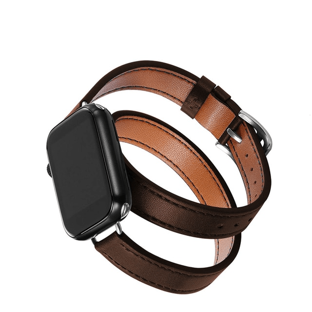 Slim Band Leather for Apple Watch - LEATREE