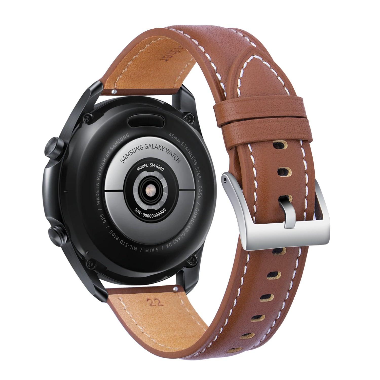 Samsung Galaxy Watch 5, Watch 5 Pro, Watch 4, Watch 3, Active 1,2, Gear S3 Gucci  Band Strap -LIMITED EDITION 5 -Handmade Leather Straps